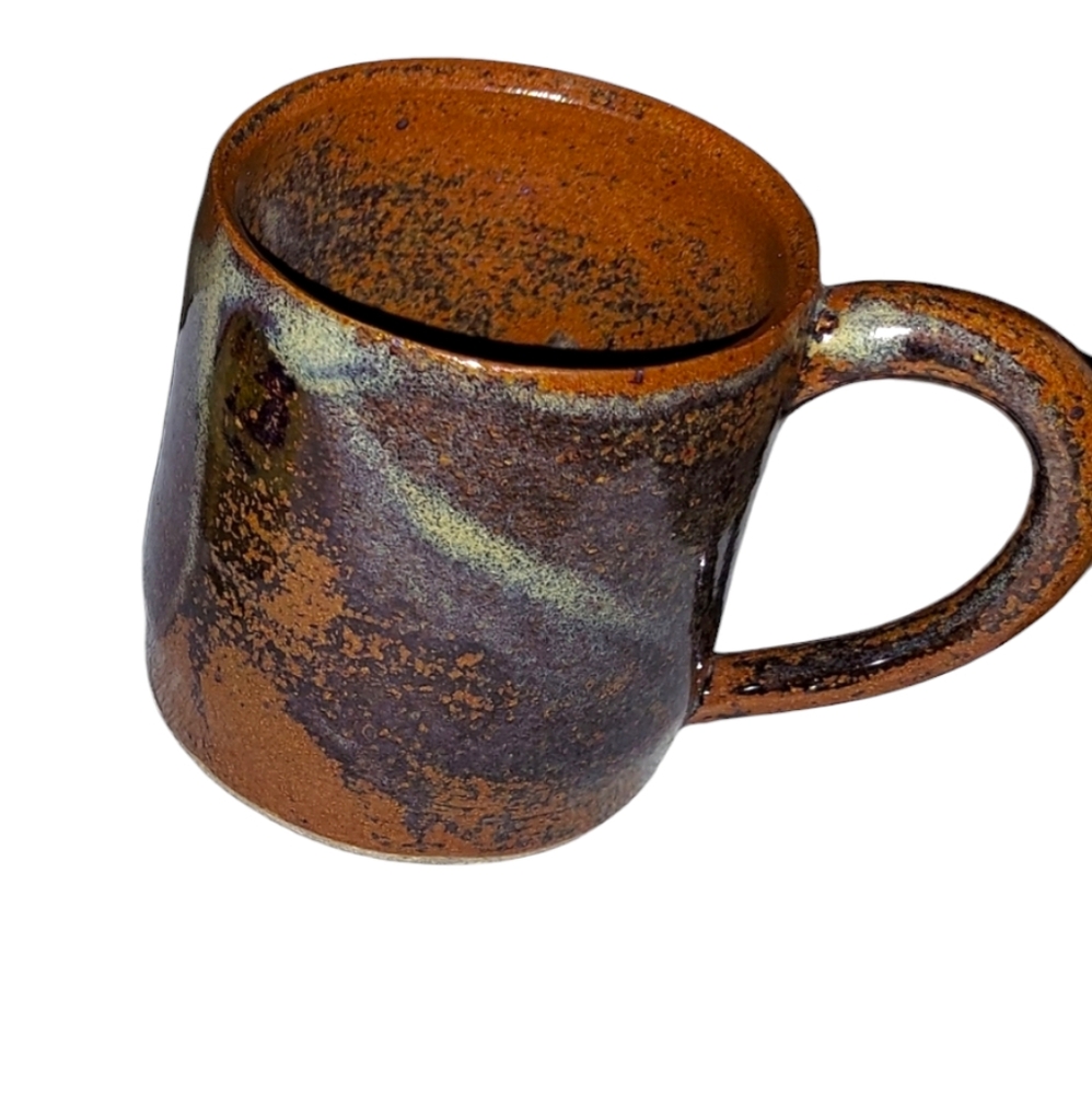 Decorative clay vase